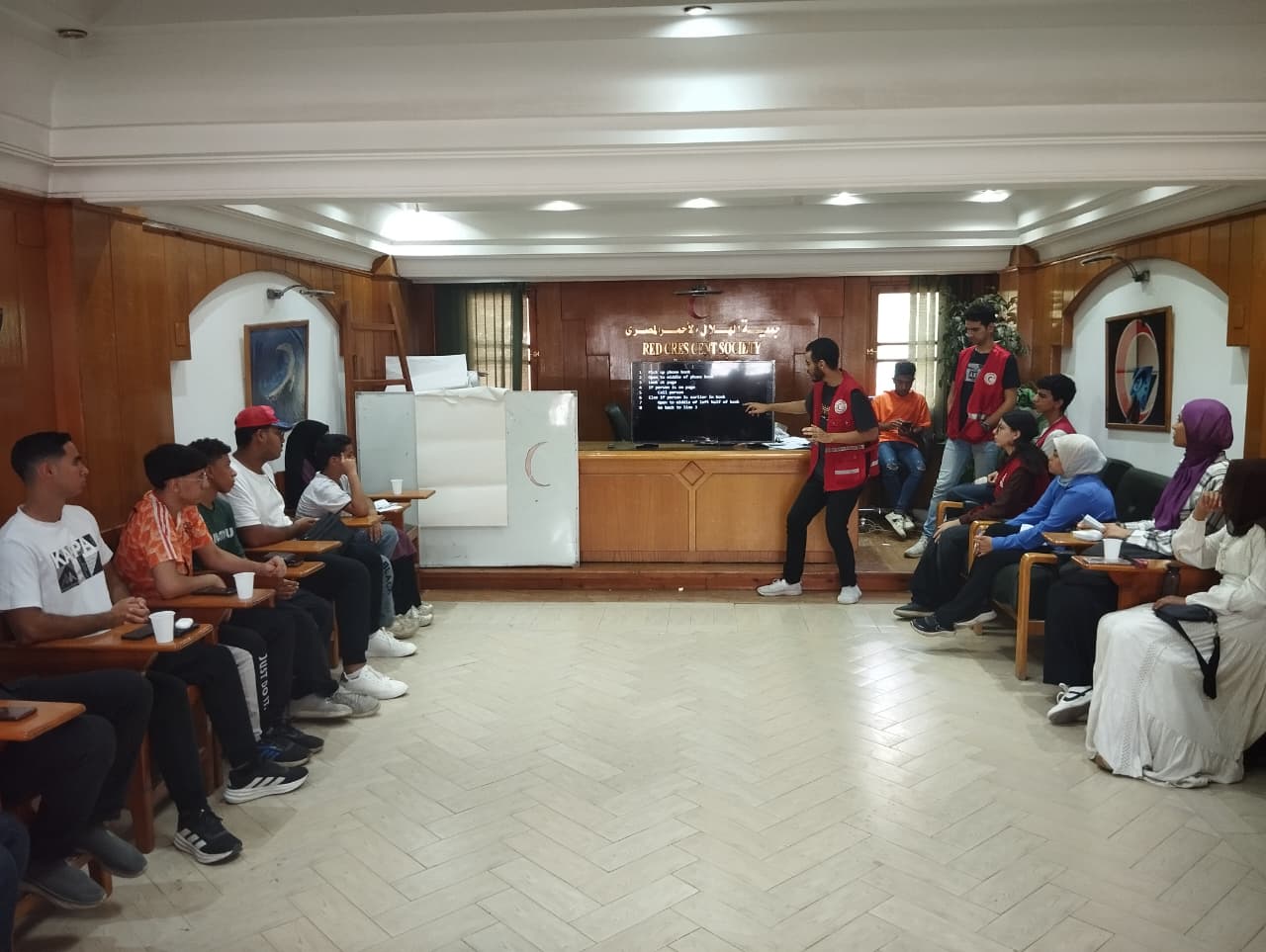 Giza Tech Support Dept. Restoration – Egyptian Red Crescent (Giza)